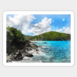 St. Thomas Shoreline Sticker